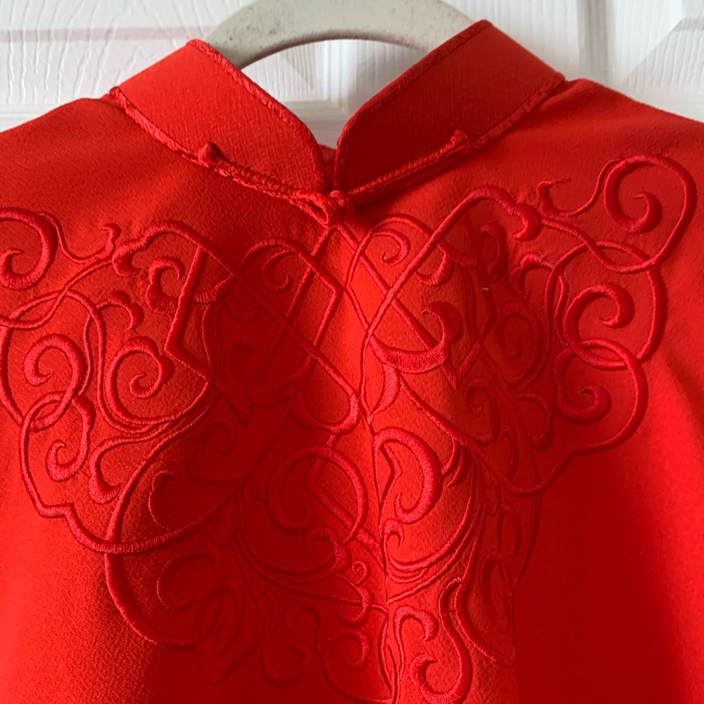 Oriental designed blouse